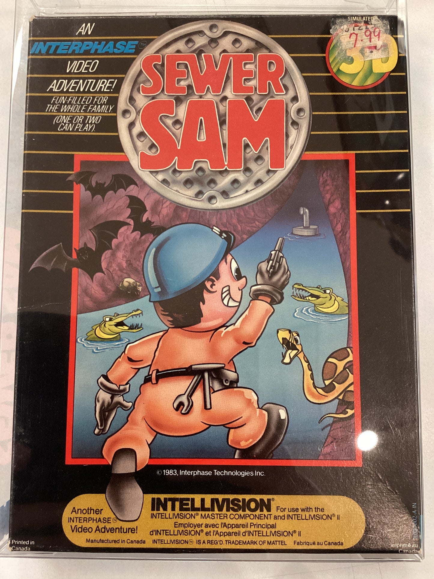Sewer Sam - Intellivision - Used
