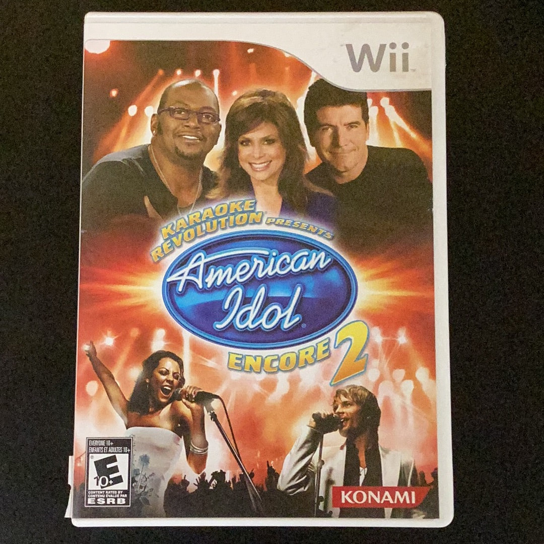 Karaoke Revolution American Idol Encore 2 - Wii - Used