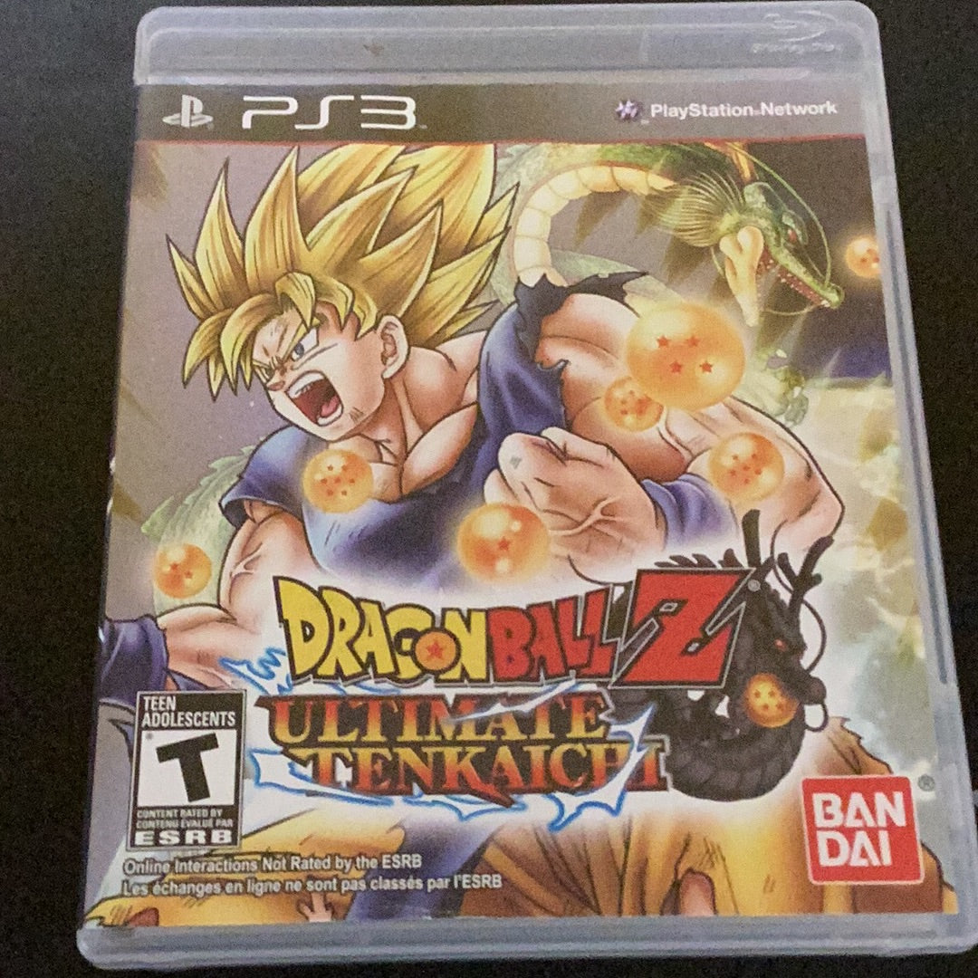 DragonBall Z Ultimate Tenkaichi - PS2 Game - Used