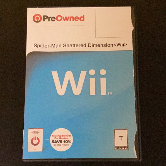 Spiderman Shattered Dimensions - Wii - Used