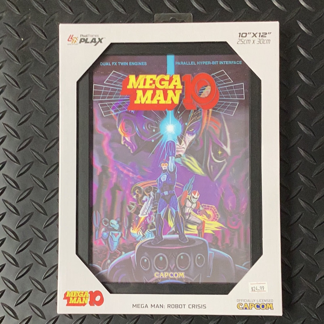 Megaman 10 Lenticular Frame