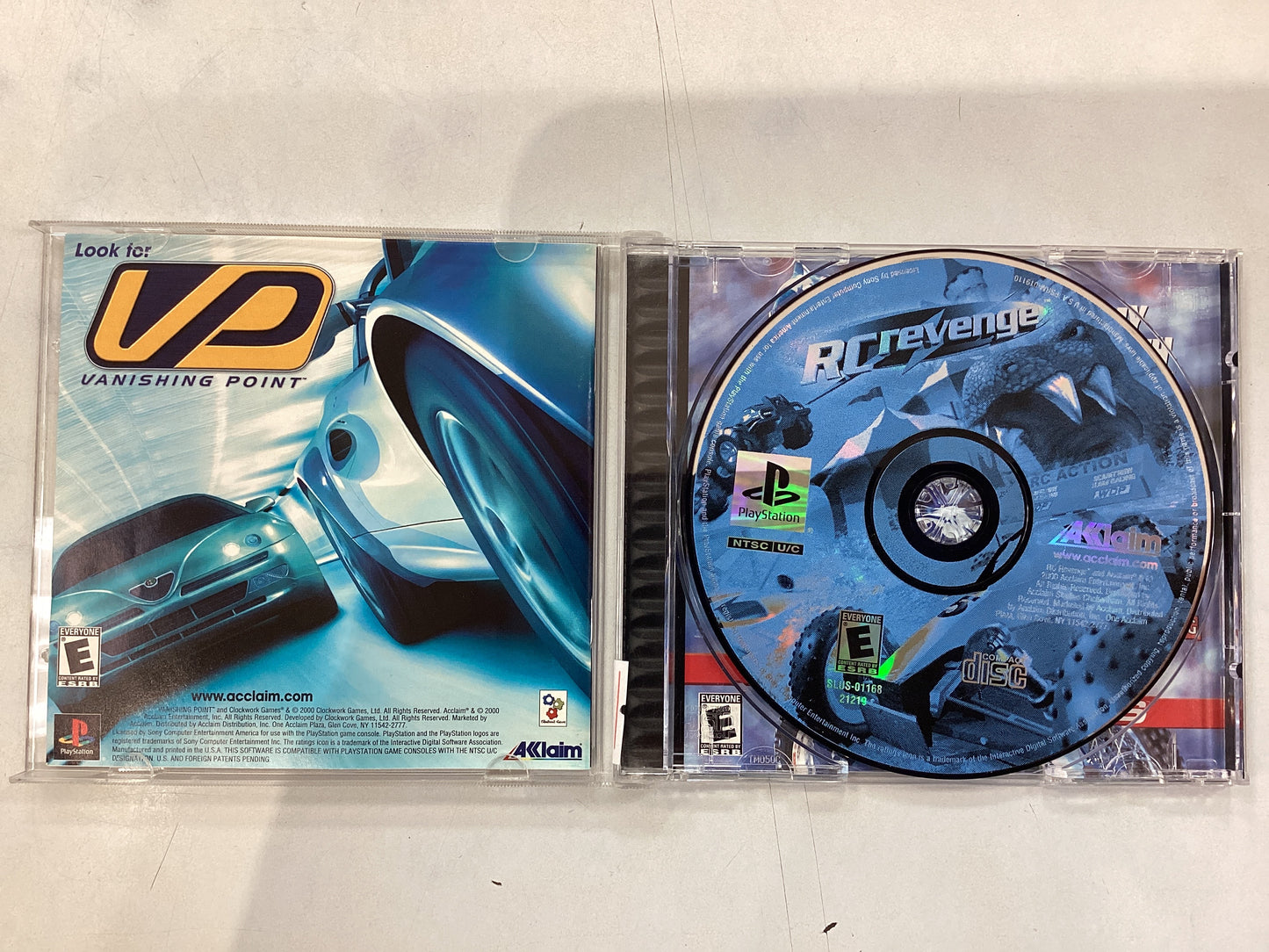 RC Revenge -PS1- Used