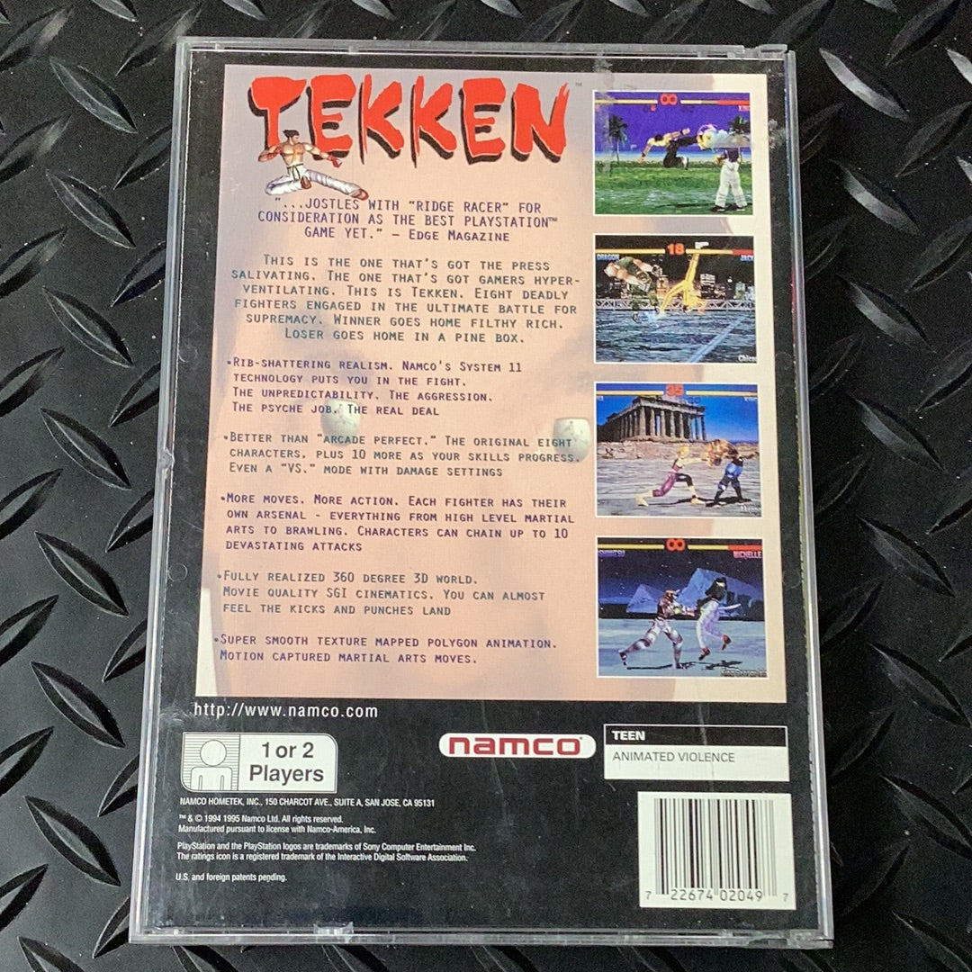 Tekken (Longbox) - PS1 Game - Used
