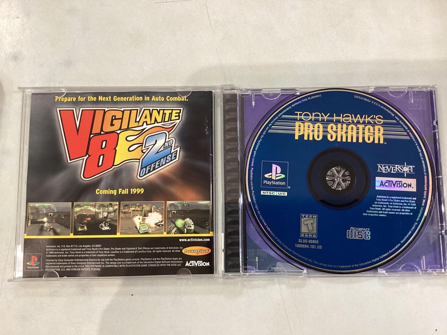 Tony Hawk’s Pro Skater -PS1- Used