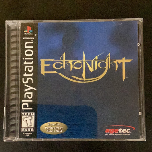 Echo Night - PS1 Game - Used