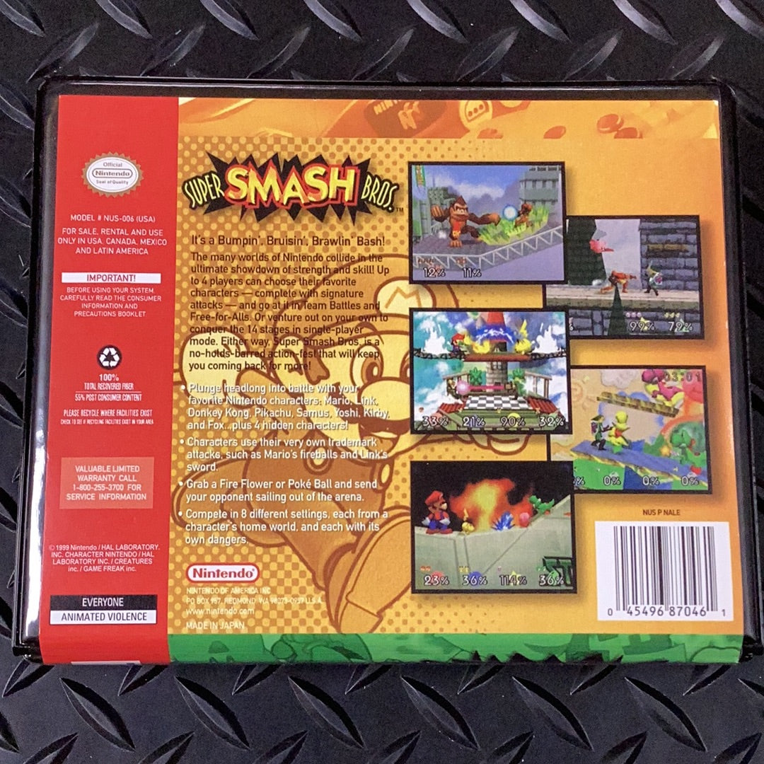 Super Smash Bros. - N64 - Used