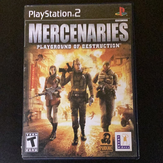 Mercenaries - PS2 Game - Used