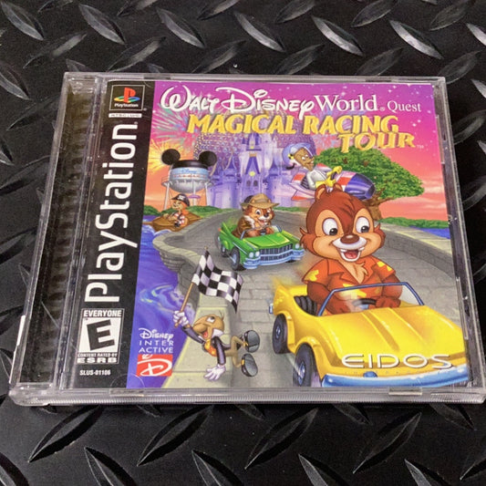 Walt Disney World Quest Magical Racing Tour - Ps1 - Used