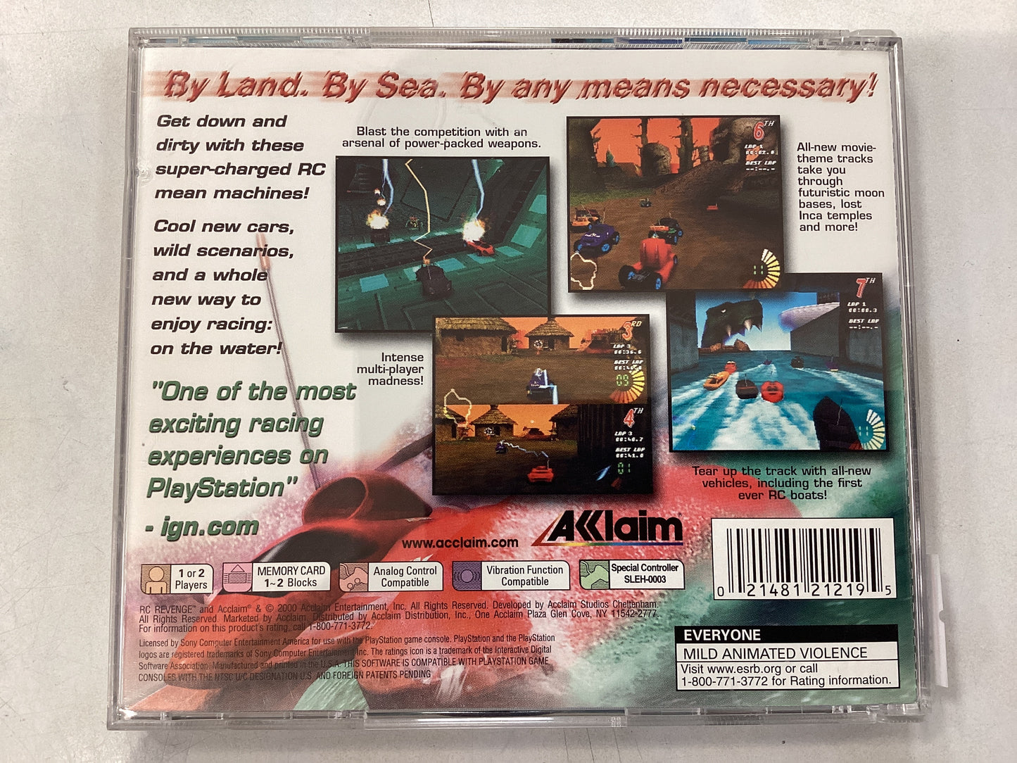 RC Revenge -PS1- Used