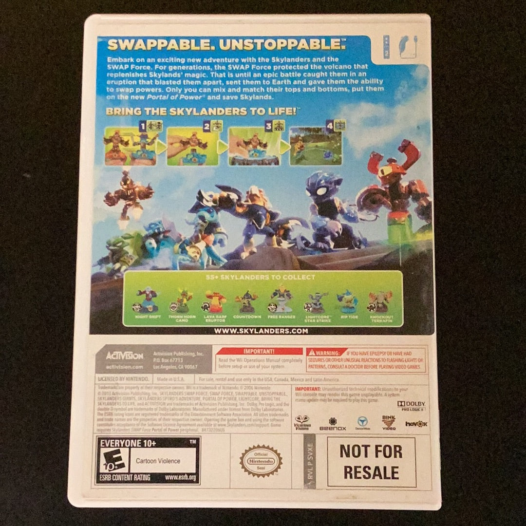 Skylanders Swap Force - Wii - Used