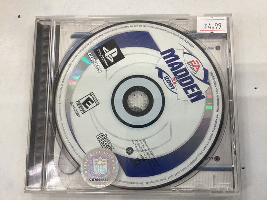 Madden NFL 01 - PS1- Used