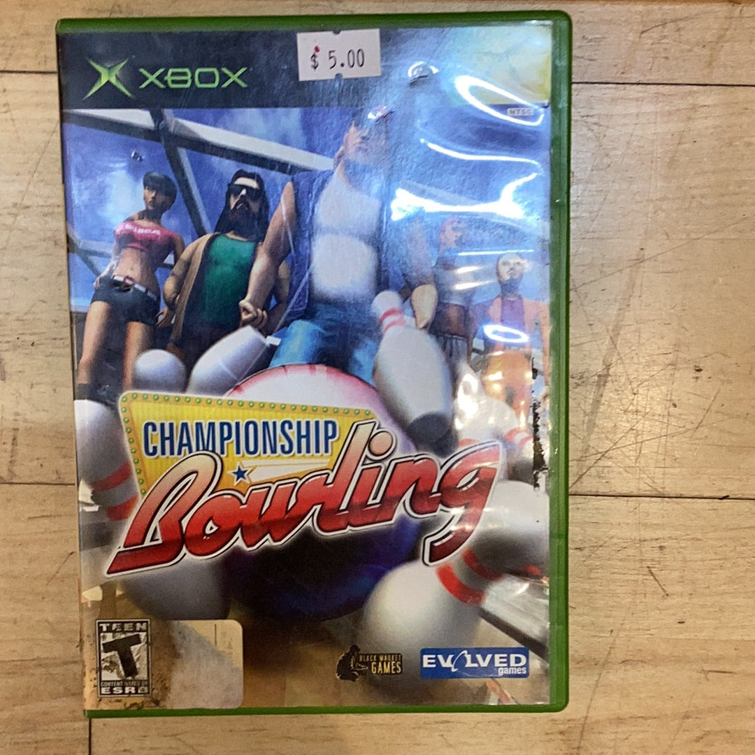 Championship Bowling -Xbox - Used