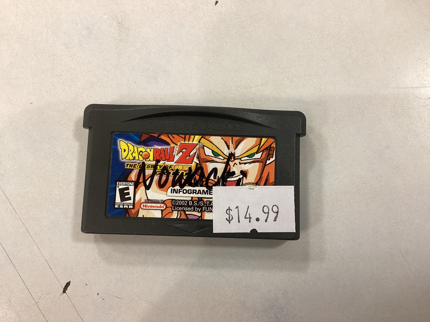 Dragonball Z The Legacy of Goku - GBA - Used