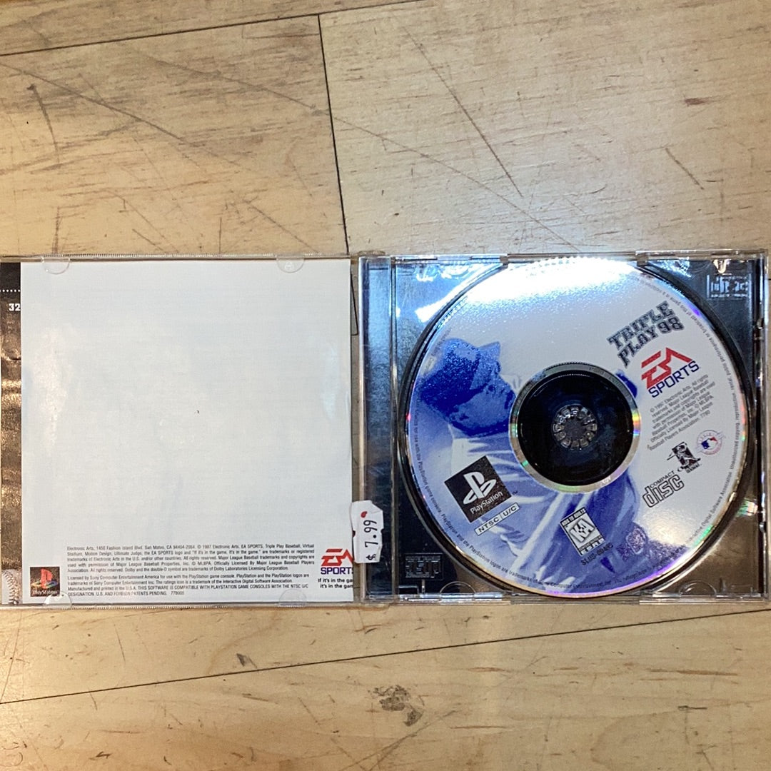 Triple Play 98 - PS1 - Used
