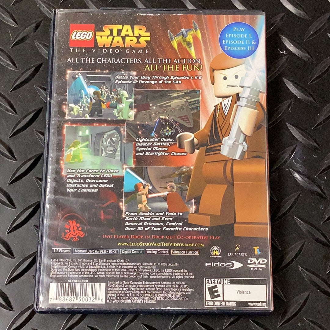 Lego Star Wars (Greatest Hits) - PS2 Game - Used