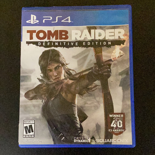 Tomb Raider Definitive Edition - PS4 Game - Used