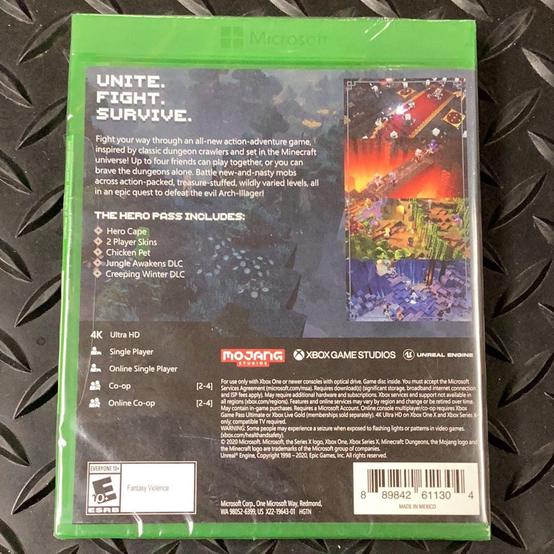Minecraft Dungeons Hero Edition - Xb1 - Sealed