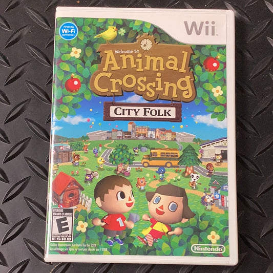 Animal Crossing City Folk - Wii - Used