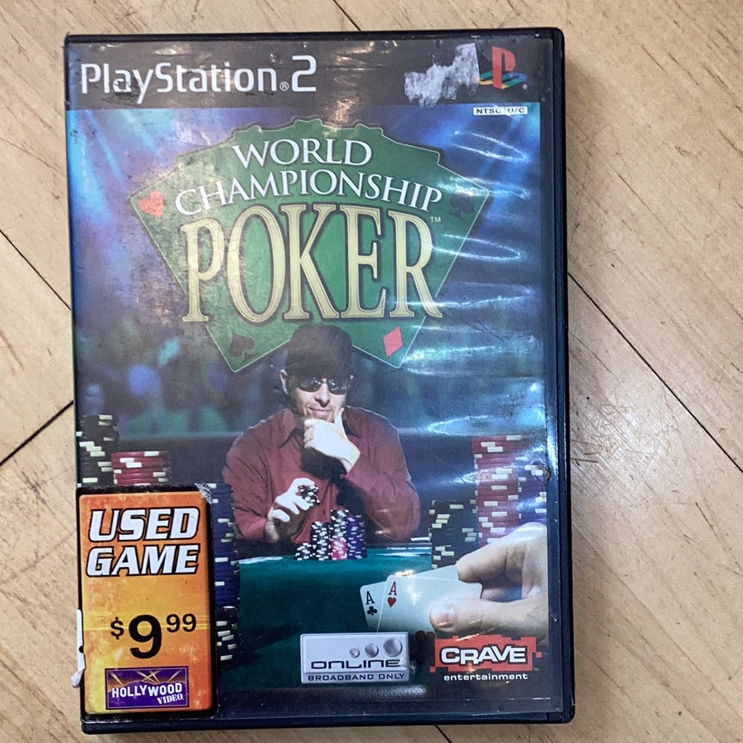 World Championship Poker - PS2 - Used