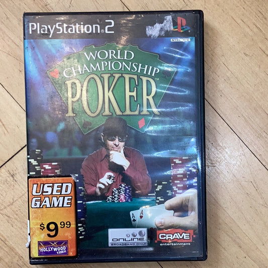 World Championship Poker - PS2 - Used