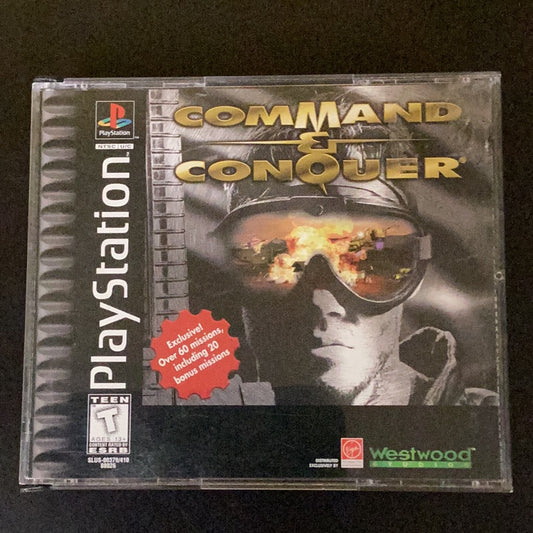 Command and conquer - PS1 Game - Used