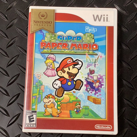Super Paper Mario (Nintendo Selects) - Wii - Used