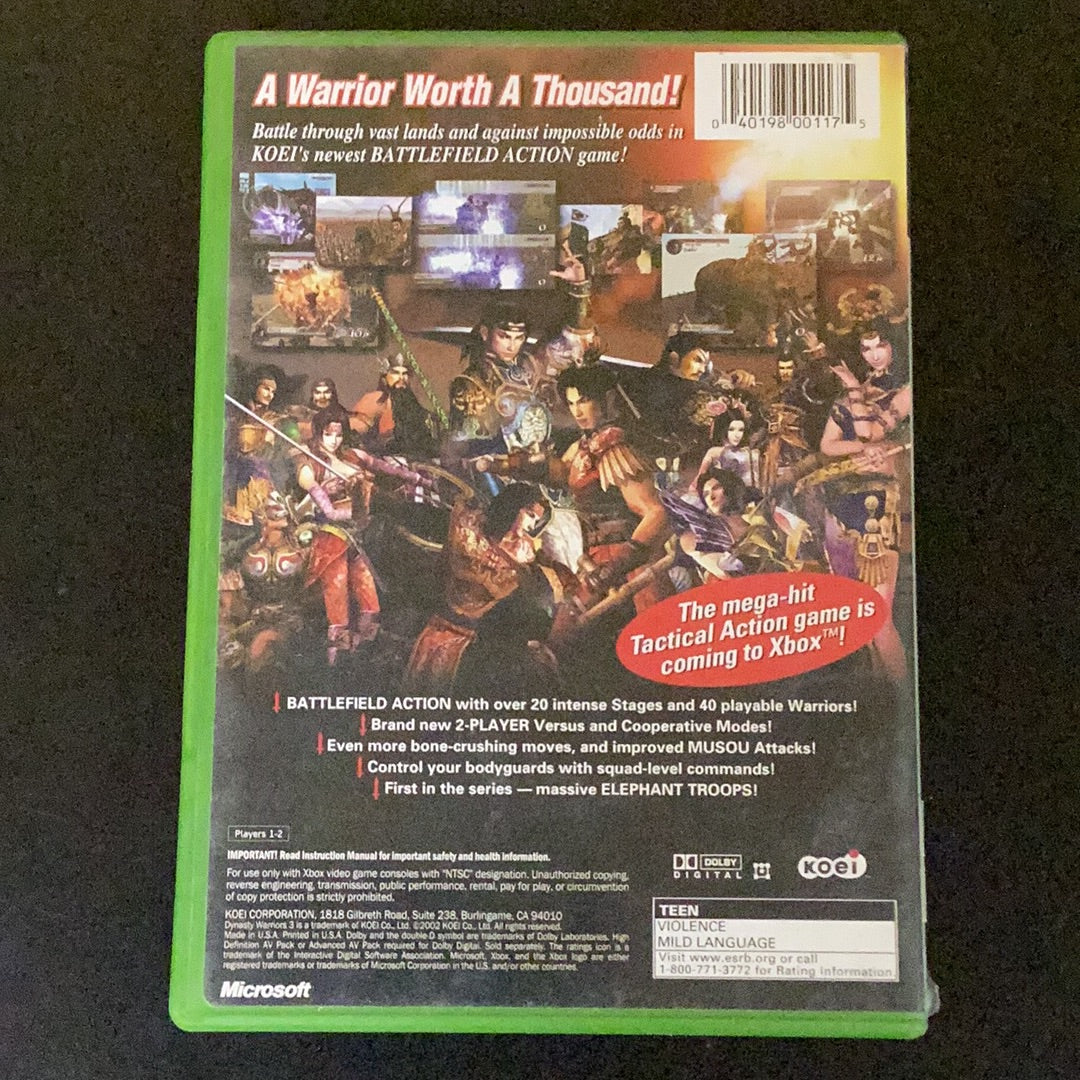 Dynasty Warriors 3 - Xbox - Used