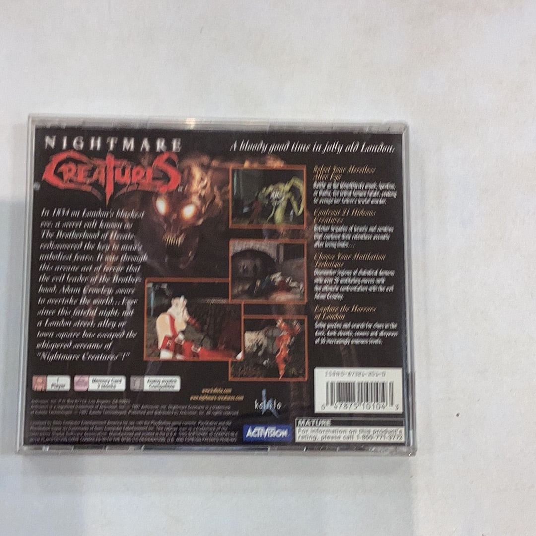 Nightmare Creatures - PS1 - Used
