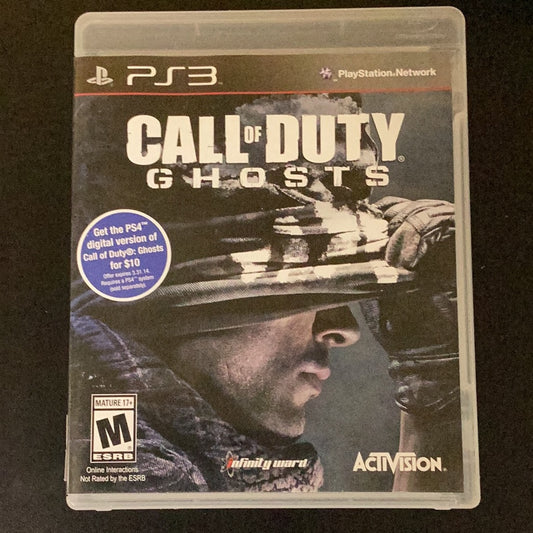 Call of Duty Ghosts - PS3 Game - Used