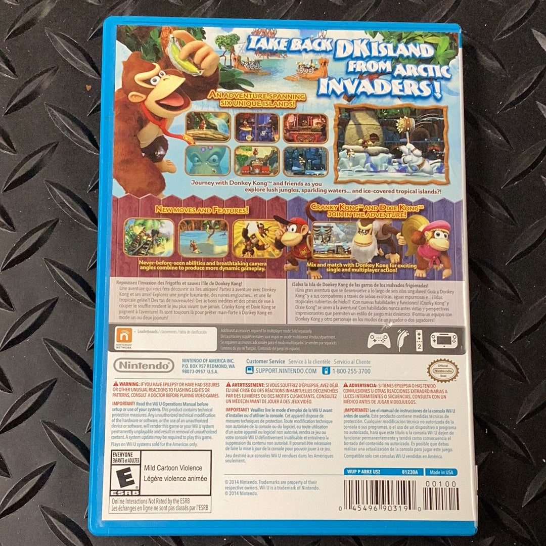 Donkey Kong Country Tropical Freeze - Wii U - Used