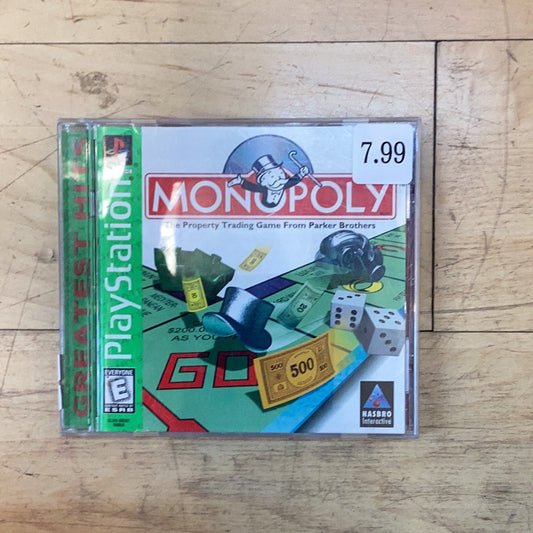Monopoly (Greatest Hits) - PS1 - Used