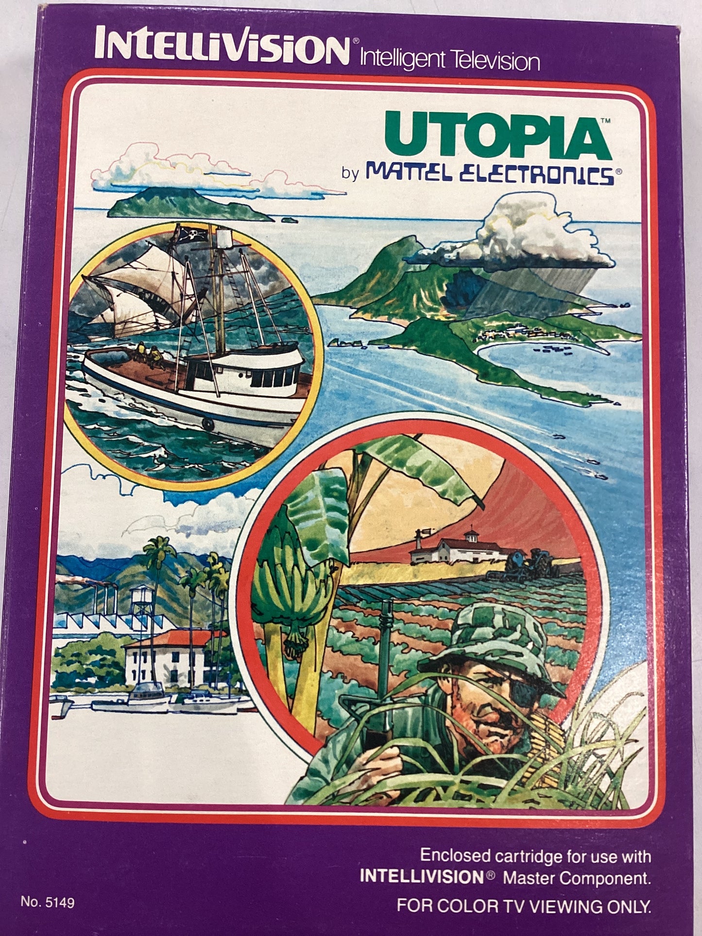 Utopia - Intellivision - Used