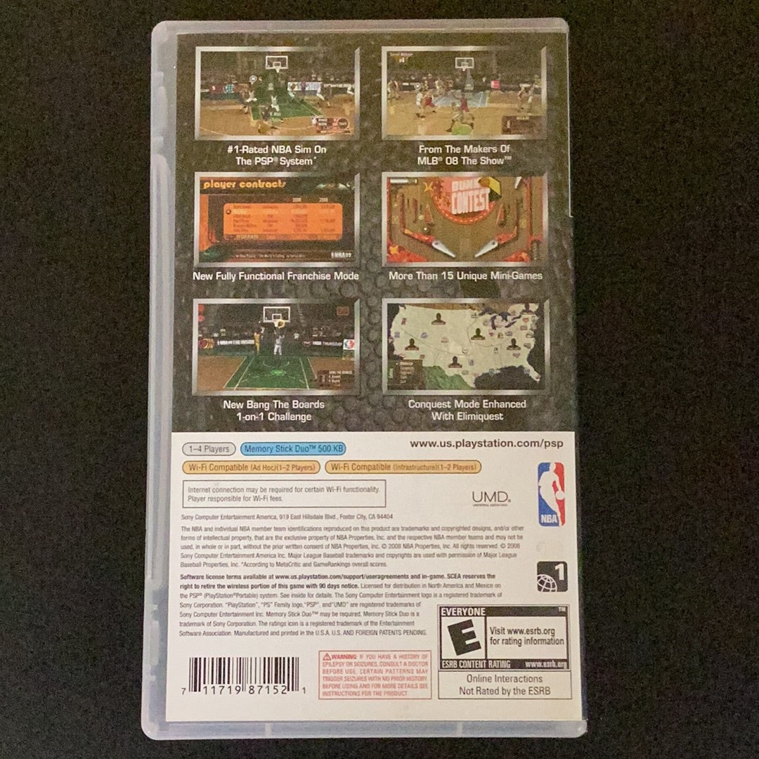 NBA 09 The Inside - PSP - Used