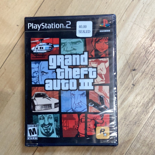 Grand Theft Auto 3 - PS2 - New