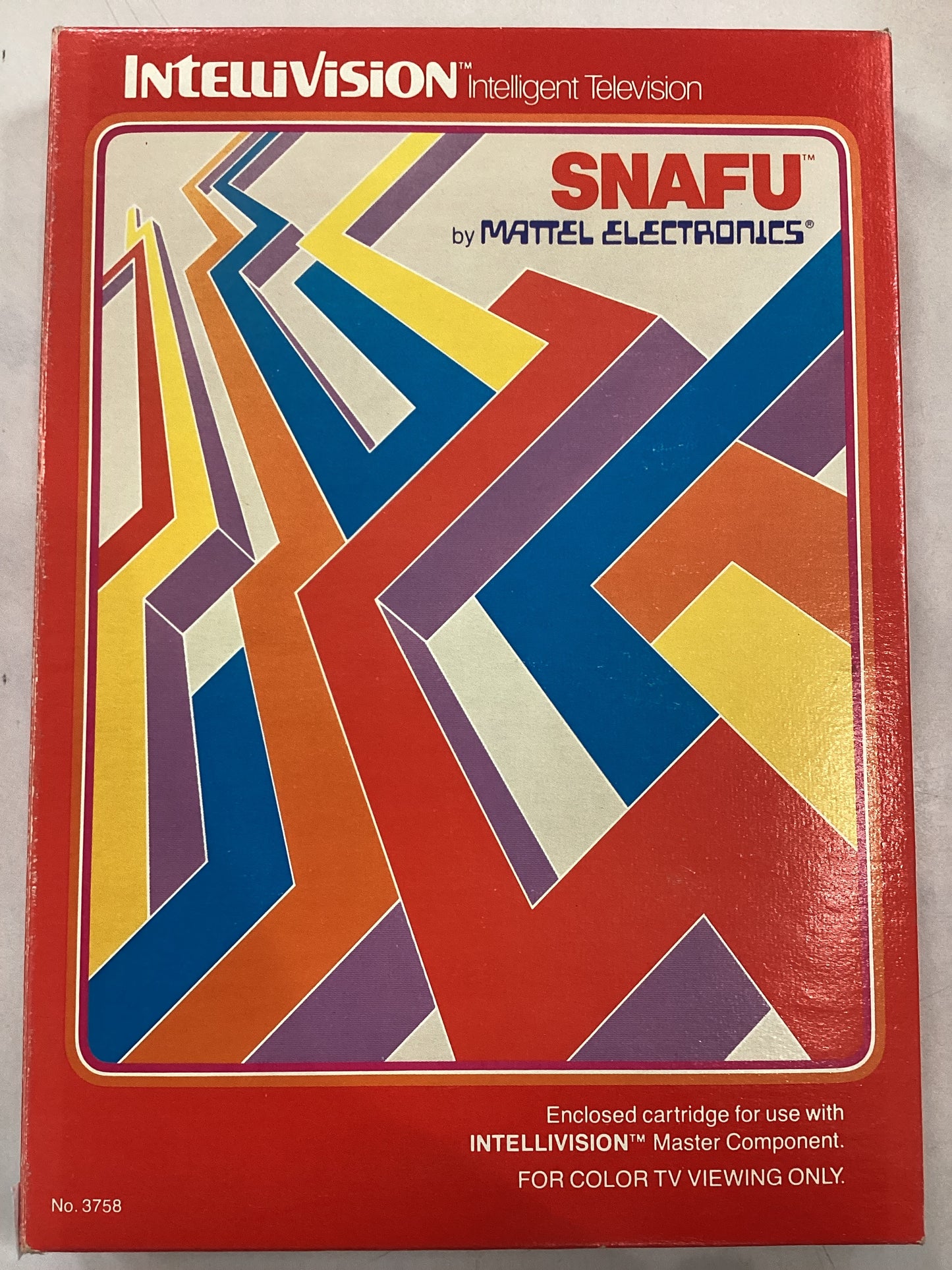 Snafu - Intellivision - Used