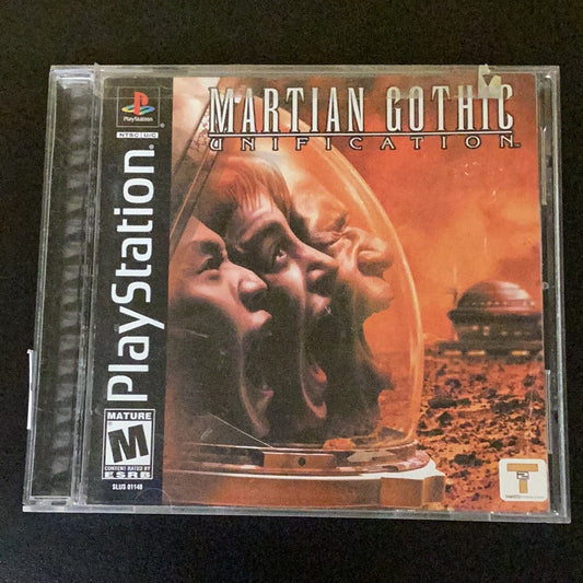 Martian Gothic Unification - PS1 Game-Used