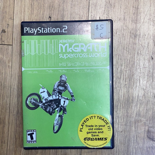 Jeremy McGrath Supercross -PS2- Used