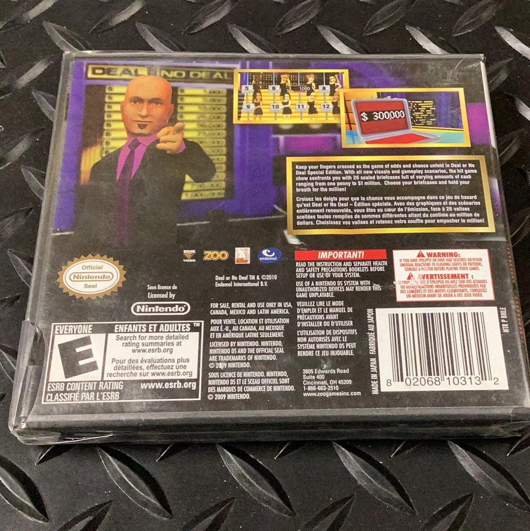 2011 Deal or no Deal Special Edition - Nintendo DS - Sealed