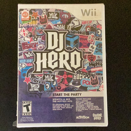 Dj Hero - Wii - Sealed