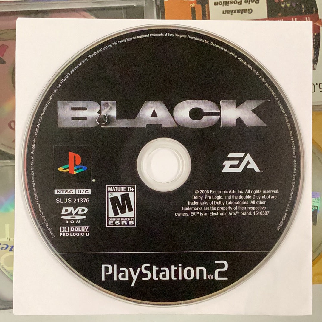 Black - PS2 Game - Used