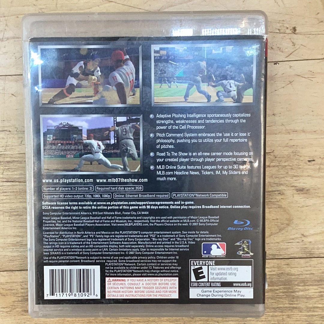 MLB 07 The Show - PS3 - Used