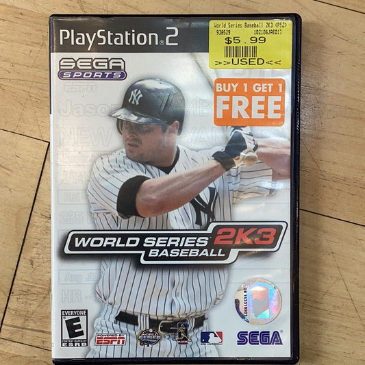 World Series Baseball 2K3 - PS2 - Used
