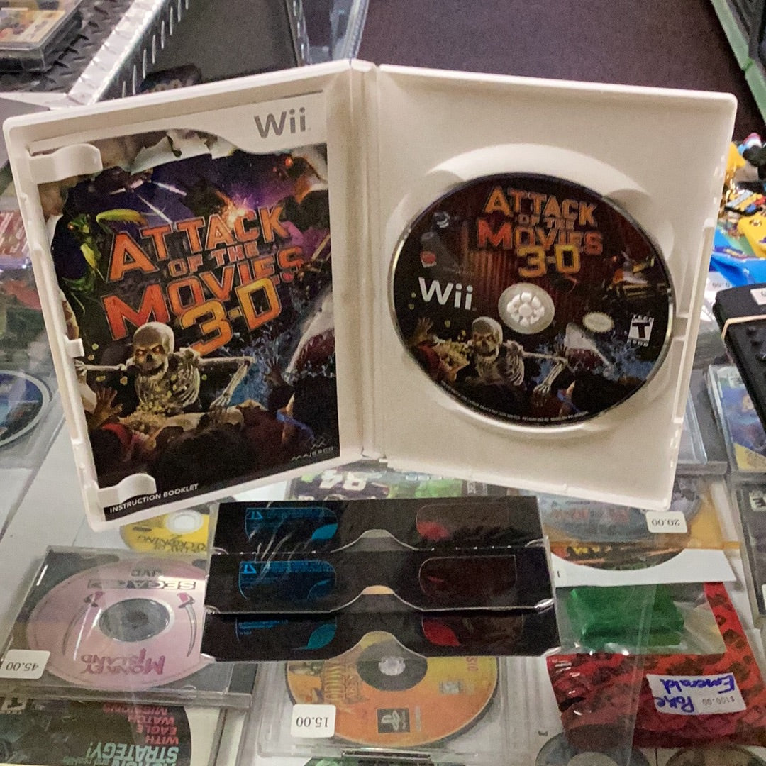 Attack of the Movies 3-D - Wii - Used