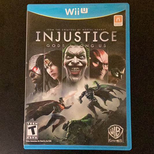 Injustice Gods Among Us - Wii U - Used