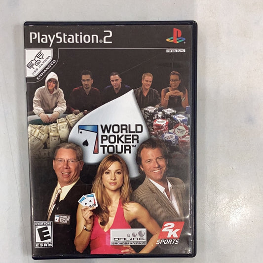 World Poker Tour - PS2 - Used