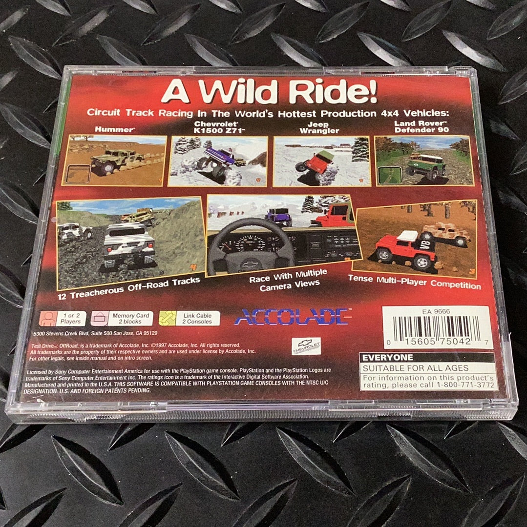 Test Drive Off-Road - Ps1 - Used