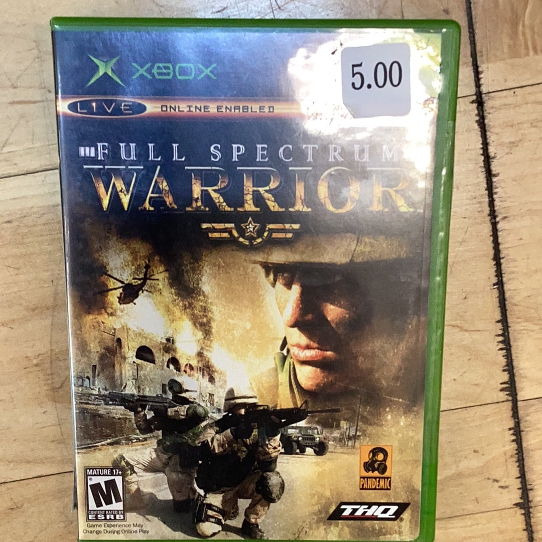 Full Spectrum Warrior - Xbox - Used