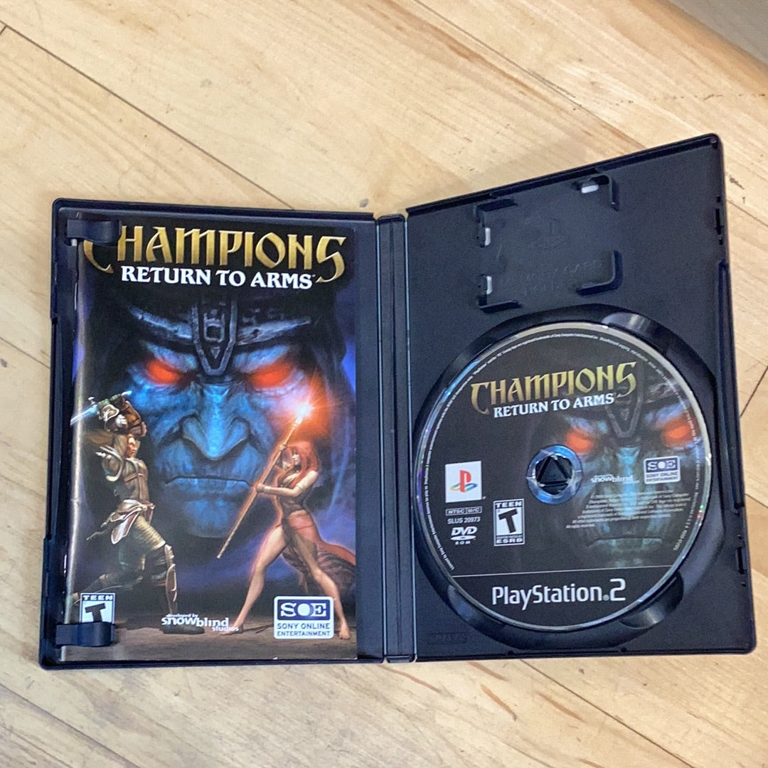 Champions Return to Arms - PS2 Game - Used