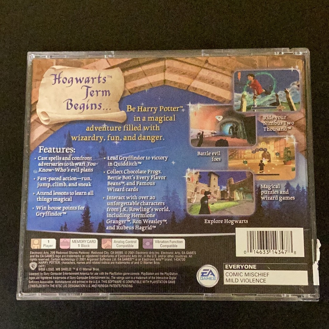 Harry Potter and the sorcerers stone - PS1 Game - Used