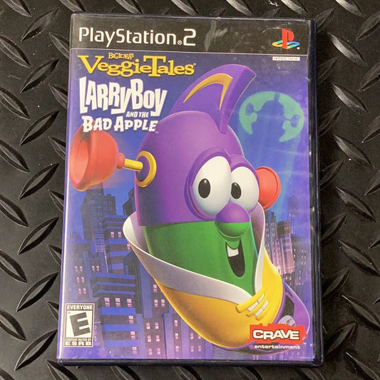 VeggieTales Larryboy and the Bad Apple - PS2 Game - Used